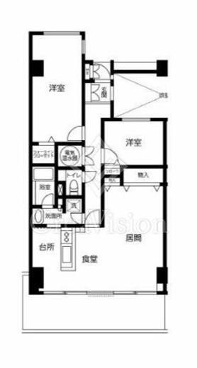 TLRレジデンス磯子駅前　301号室　間取り