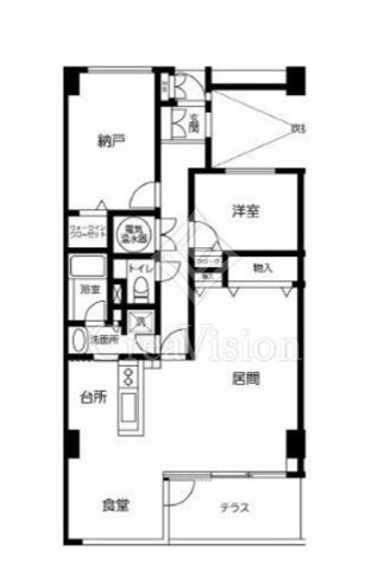 TLRレジデンス磯子駅前　603号室　間取り
