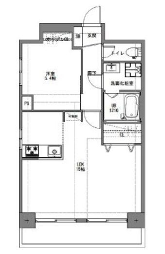 ザ・レジデンス横浜サウス　1004号室　間取り