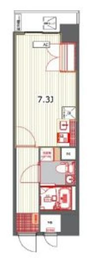 ザ・レジデンス横浜サウス　408号室　間取り