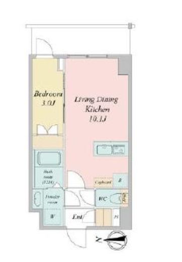 LIME RESIDENCE KAWAGUCHI EAST　218号室　間取り