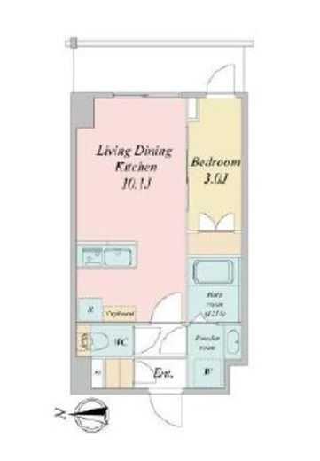 LIME RESIDENCE KAWAGUCHI EAST　219号室　間取り