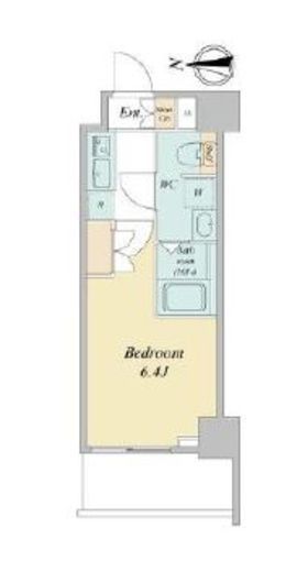 LIME RESIDENCE KAWAGUCHI EAST　401号室　間取り