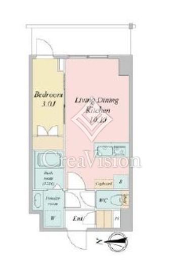 LIME RESIDENCE KAWAGUCHI EAST　516号室　間取り