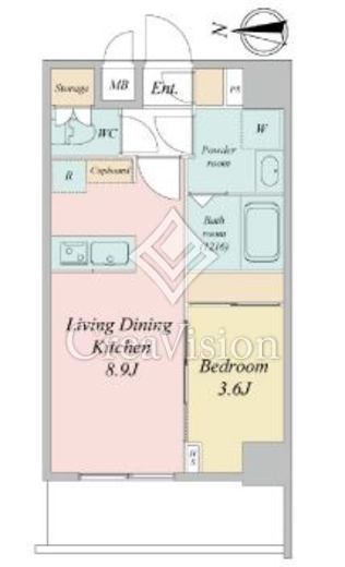 LIME RESIDENCE KAWAGUCHI EAST　812号室　間取り