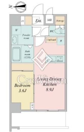 LIME RESIDENCE KAWAGUCHI EAST　915号室　間取り