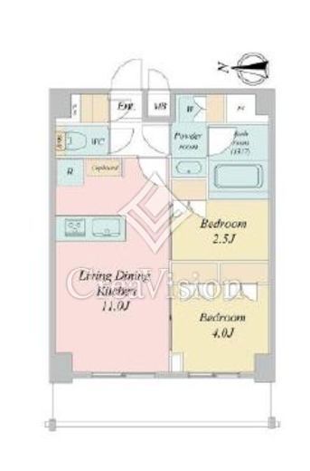 LIME RESIDENCE KAWAGUCHI EAST　903号室　間取り