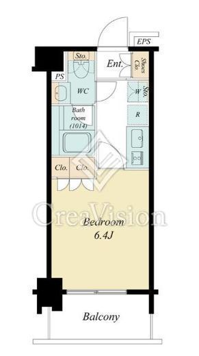 ブランシエスタ浦安　532号室　間取り