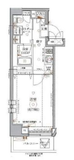 パティーナウィリア武蔵小杉　501号室　間取り