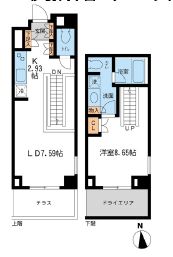 レジデンス白金コローレ　112号室　間取り