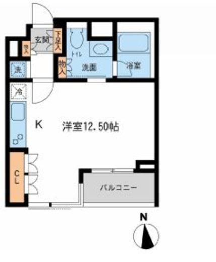 レジデンス白金コローレ　312号室　間取り