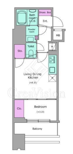 NL武蔵小杉レジデンス　301号室　間取り