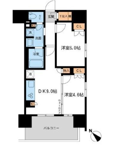 BLESS宮崎台 (ブレス宮崎台)　1410号室　間取り
