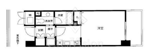 クリプトメリア目黒　402号室　間取り
