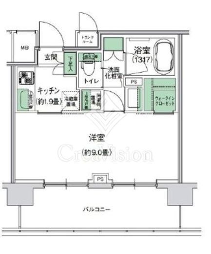 スタイリオ梶が谷　703号室　間取り