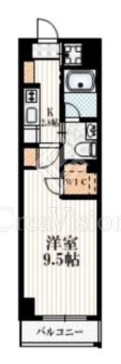 代官山コートヒルズ　203号室　間取り