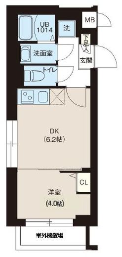 レオーネ宮崎台　311号室　間取り