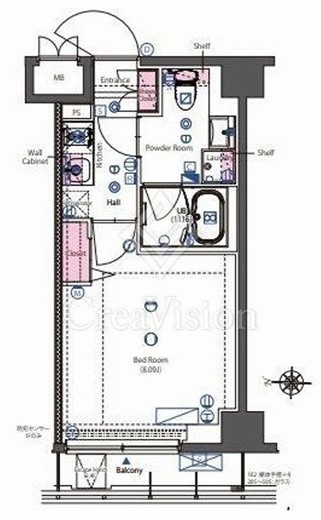 HY's武蔵小杉 (ハイズ武蔵小杉)　505号室　間取り