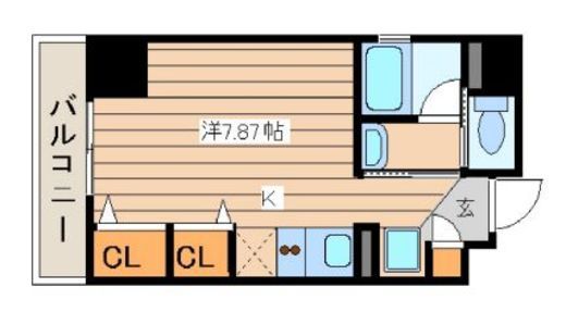 マイスターハウス川崎　403号室　間取り
