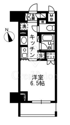 ウィスティリア高津　206号室　間取り