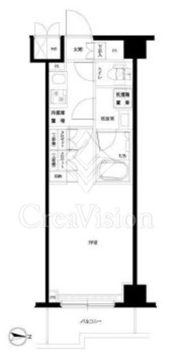 ルーブル武蔵新城六番館　303号室　間取り