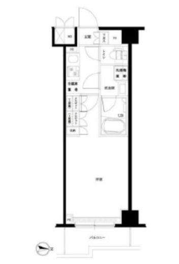 ルーブル武蔵新城六番館　305号室　間取り