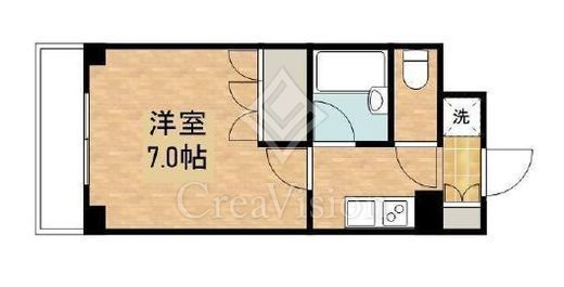 スペーシア川崎Ⅲ　304号室　間取り