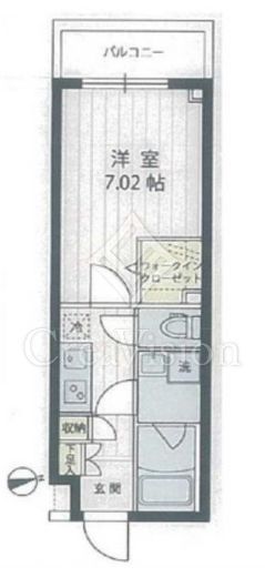 アプリーレ宮崎台2　108号室　間取り