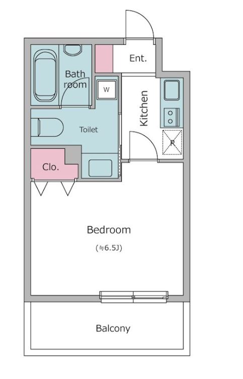 レジディア新川　313号室　間取り