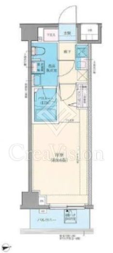 ロアール元住吉　507号室　間取り