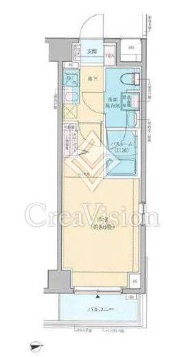 ロアール元住吉　301号室　間取り