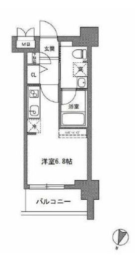 TLRレジデンス川崎大師　902号室　間取り