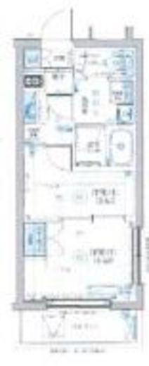 ブライズ二子新地　401号室　間取り