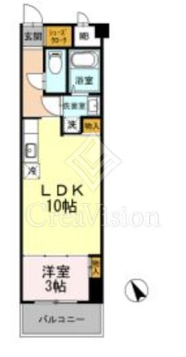 LROCKS　305号室　間取り