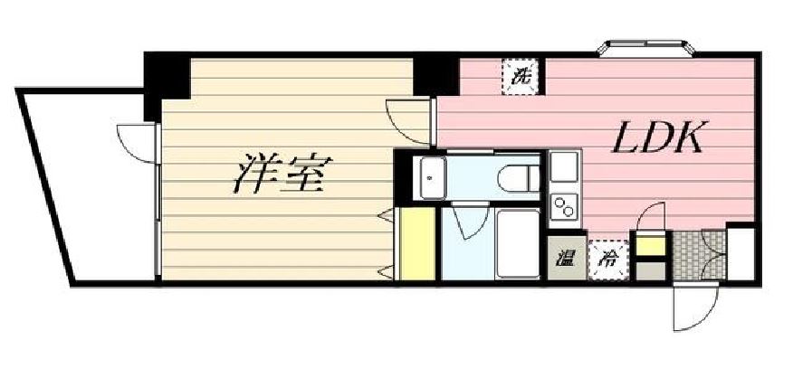 HF八丁堀レジデンス２　404号室　間取り