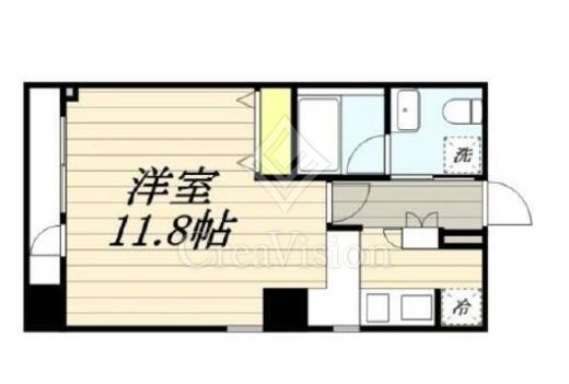 HF八丁堀レジデンス2　303号室　間取り