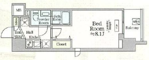 アイルヴァーチェ川崎　301号室　間取り