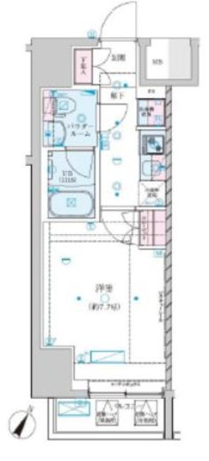 GENOVIA川崎Ⅶ (ジェノヴィア川崎Ⅶ)　201号室　間取り