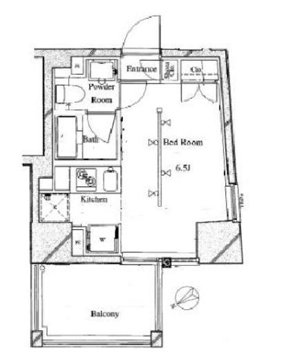 アルテシモリンクディセラ　901号室　間取り