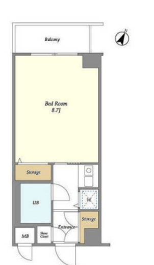 T's garden武蔵小杉　114号室　間取り