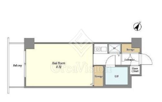 T's garden武蔵小杉　109号室　間取り