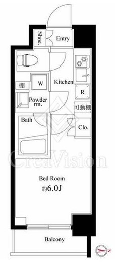 ハーモニーレジデンス武蔵小杉#002　201号室　間取り
