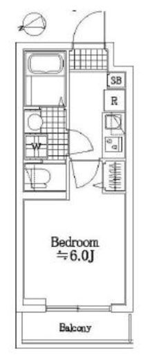 ラフィスタ宮崎台　103号室　間取り