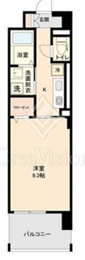カーサグランデ　203号室　間取り