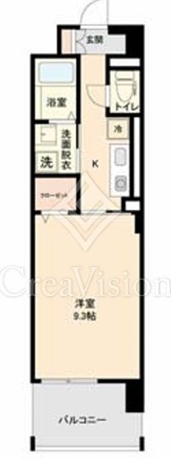 カーサグランデ　503号室　間取り