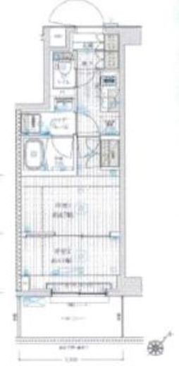 ブライズ鷺沼　106号室　間取り