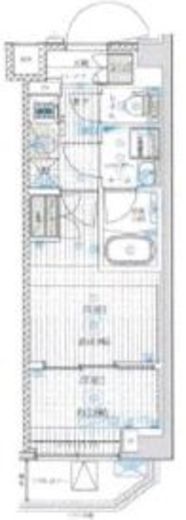 ブライズ鷺沼　316号室　間取り