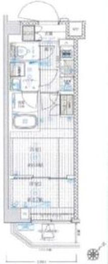 ブライズ鷺沼　317号室　間取り