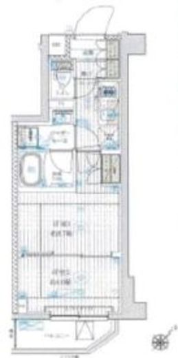 ブライズ鷺沼　501号室　間取り