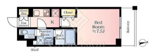 リージア新百合ヶ丘サウスコート　116号室　間取り